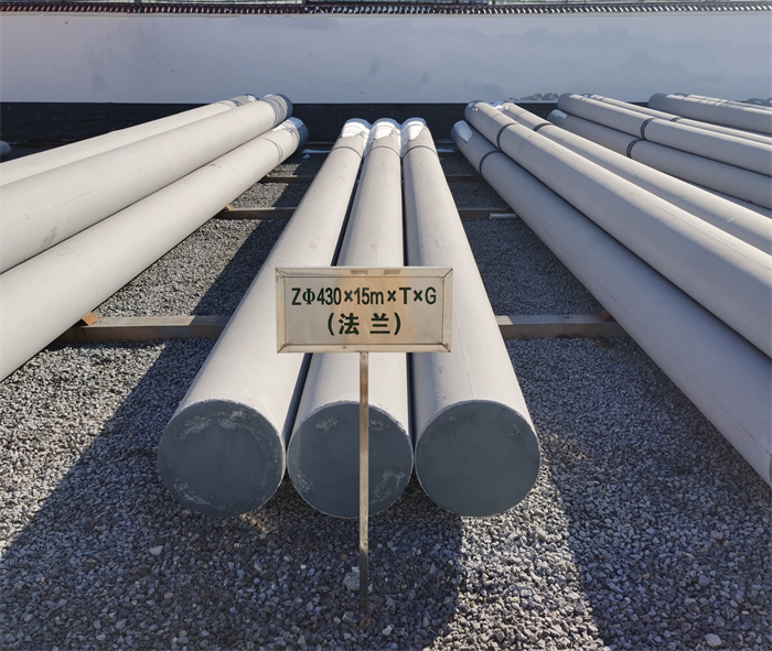 会宁430×15米×T×G砼电力电杆